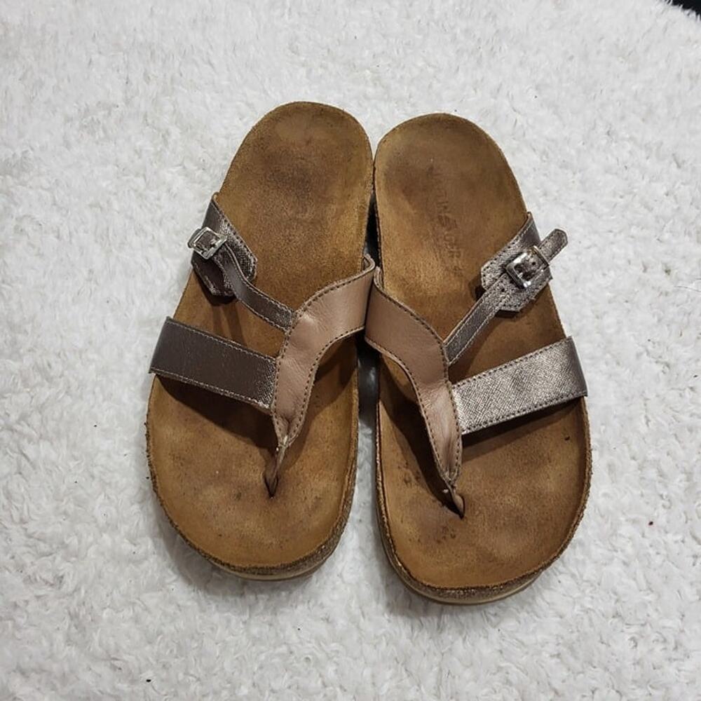 Haflinger cork thong sandals flip flops Size 42 US 11